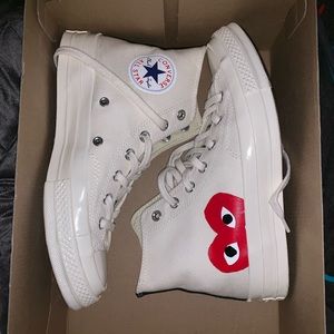 Brand New Converse x Comme des Garçons